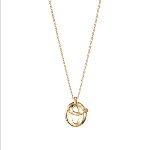 NWT Jenny Bird Monogram Necklace - O